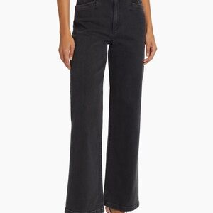 NWT Favorite Daughter The Jordie Boulder high rise black jeans. Size 26